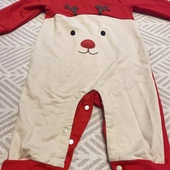 トナカイ　クリスマス衣装　ロンパースの画像