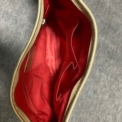COACHショルダーバック（ベージュホワイト）
の画像