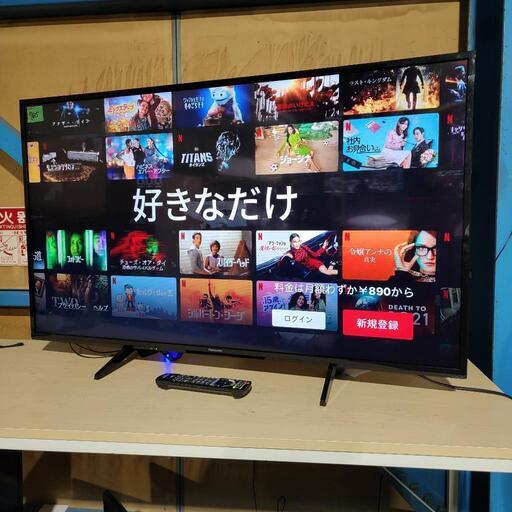 ‍♂️h060202売約済み❌7615‼️配送設置は無料‼️ネット動画サービス対応✨Panasonic 49インチ 4K 液晶テレビ