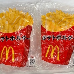 新品未使用品■マクドナルド ポテトホルダー2個セット ハッピーセ...