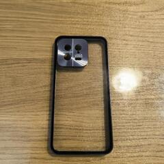 Xiaomi13 ケース カバー マグネット アルミ 背面強化ガラス 保護ケースの画像