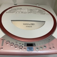 【 給水弁故障 】 HITACHI  洗濯乾燥機  NW-D8G...