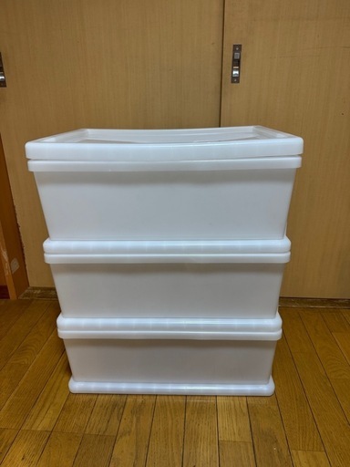 プラスチックチェスト3段