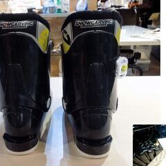 SNOW CARVING MOVE2 ジュニア スキーブーツ キッズ #1 19.0cm ブラック 2バックル アウトソール 235mm スノーカービング 札幌市東区 新道東店の画像