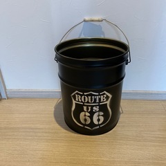 ROUTE66 オイル缶リメイク ゴミ箱 鉢カバー ペール缶リメイク の画像