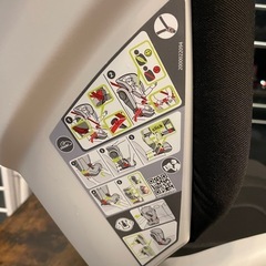 【ブリタックスレーマー KIDFIX Ⅱ XP チャイルドシート】クリーニング済み【11712】の画像