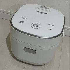 【受け渡し予定者決まりました】SHARP 炊飯器　マイコンジャー　KS-CF05Bの画像