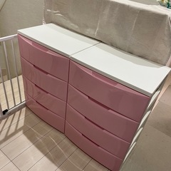 収納タンス　２個セットの画像