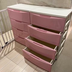 収納タンス　２個セットの画像