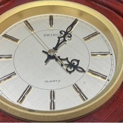 置き時計 SEIKO レトロ調の画像