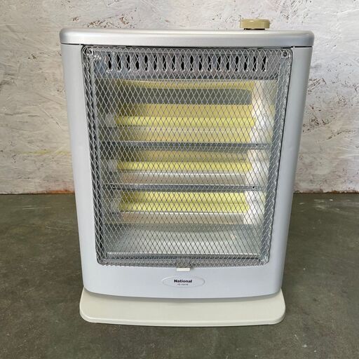 【National】 ナショナル 電気ストーブ 遠赤外線 ハンディヒーター FE-10A1W 2004年製 N0543