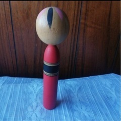 昭和レトロ　こけしの画像
