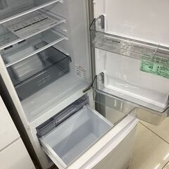 【1年保証】2ドア冷蔵庫　MITSUBISHI　MR-P15E2H-Wの画像