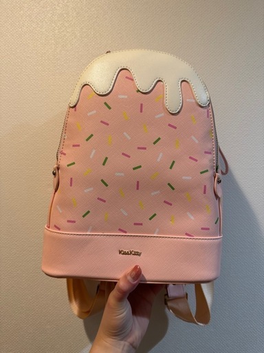 アイスクリーム風リュック ピンク