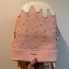 アイスクリーム風リュック ピンク