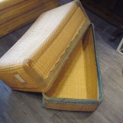 【昭和レトロ】柳ごうり（柳行李）