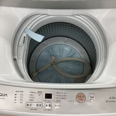 【1年保証】全自動洗濯機　AQUA　AQW-S4M　4.5kgの画像