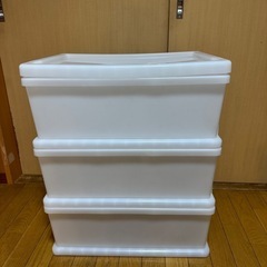プラスチックチェスト3段