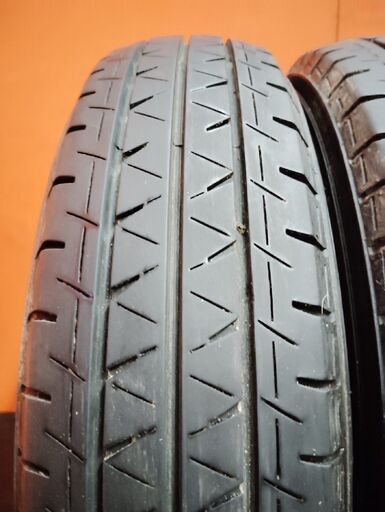 YOKOHAMA BluEarth-Van RY55 165/80R14 91/90N LT 14インチ 夏タイヤ 4本 21年製 バ