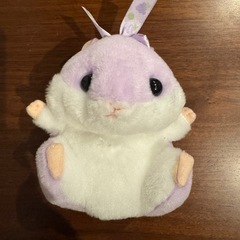 ころはむコロン　フルーツリボン　グレープの香り　紫　ハムスター