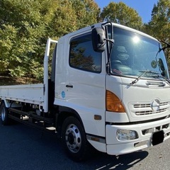 日野　レンジャー　６トン　群馬県　ヒラボディ　車検有り　最終値下げ