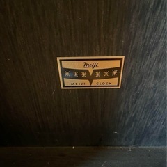 希少 meiji 壁掛け大型 ふりこ時計