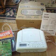 Toshiba コンパクトCDラジオの画像