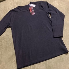 メンズ　あったかインナー　スウェードタッチ