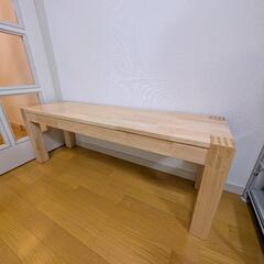 IKEA - イケア -】NORDBY -ノールドビー- ウッドベンチ ゴムノキ無垢材 125cm (802.377.82) - 通販 |  家具とインテリアの通販【RoomClipショッピング】