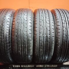 GOODYEAR GT-Eco Stage 195/65R15 15インチ 夏タイヤ 4本 21年製 バリ溝 ストリーム プレミオ プレマシー等　(KTM238)