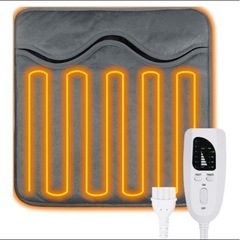 新品⭐️TOWOOZ フットウォーマー 電気敷き毛布 6段階温度調節 洗濯可ダークグレーの画像