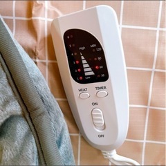 新品⭐️TOWOOZ フットウォーマー 電気敷き毛布 6段階温度調節 洗濯可ダークグレーの画像