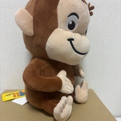 【新品】おさるのジョージ ぬいぐるみの画像