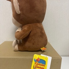 【新品】おさるのジョージ ぬいぐるみの画像