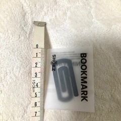 SHOKZ ショックス　黒系　BOOKMARK ５個セット：しおり:栞:クリップ型:ノベルティ:未開封の画像