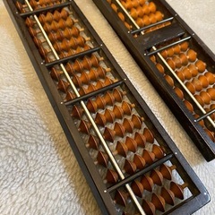 雲州堂製 そろばん 2つセットの画像
