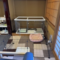 ペット用品一色　ペットサークル リード ハーネス フロアマット1...