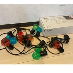 IKEA 室内電球　室内装飾　イルミネーション　