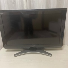 シャープAQUOS液晶テレビ　12月20日まで