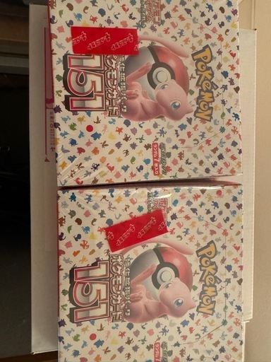 ポケモンカード　151 未開封BOX