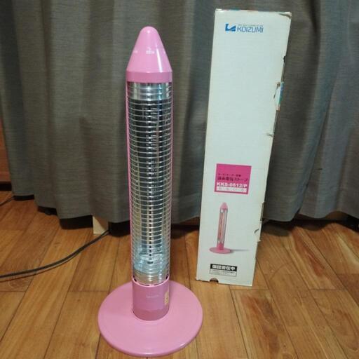 KOIZUMI×サクラクーピーペンシルコラボ　遠赤電気ストーブ　KKS−0612/P　不具合無し
