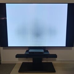 有機ELテレビ 65インチ　LGエレクトロニクス OLED65B9PJA　壁寄せスタンド付きの画像