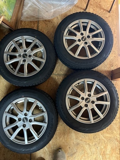 格安　ホイール付きYOKOHAMAアイスガード175/65R15 スタッドレスタイヤ
