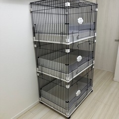 3段ケージ　犬用　