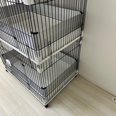 3段ケージ　犬用　の画像