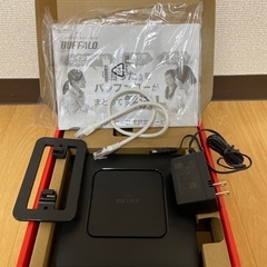 【値引きしました】Wi-Fiルーター　バッファロー　AirStation　WSR-1800AX4P-BK ブラックの画像