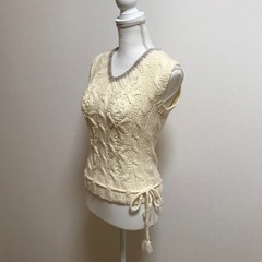 ミッシェルクラン　MICHEL KLEIN ニット　ベストの画像