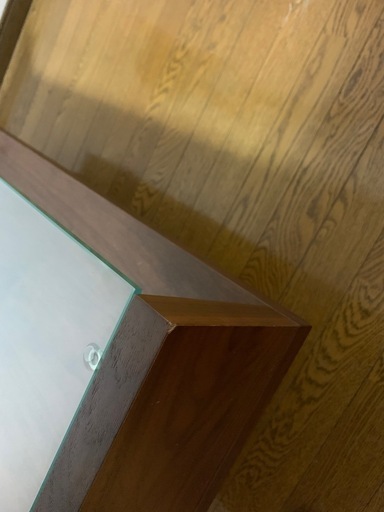 ガラステーブル　木製　ローテーブル