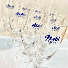 ★新品未使用★アサヒビール ASAHI BEER ビールグラス ビアグラス 脚付きビアグラス 6箱36脚セット❣️★専用箱付き★ の画像