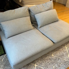 【美品】IKEAソファ グレーの画像